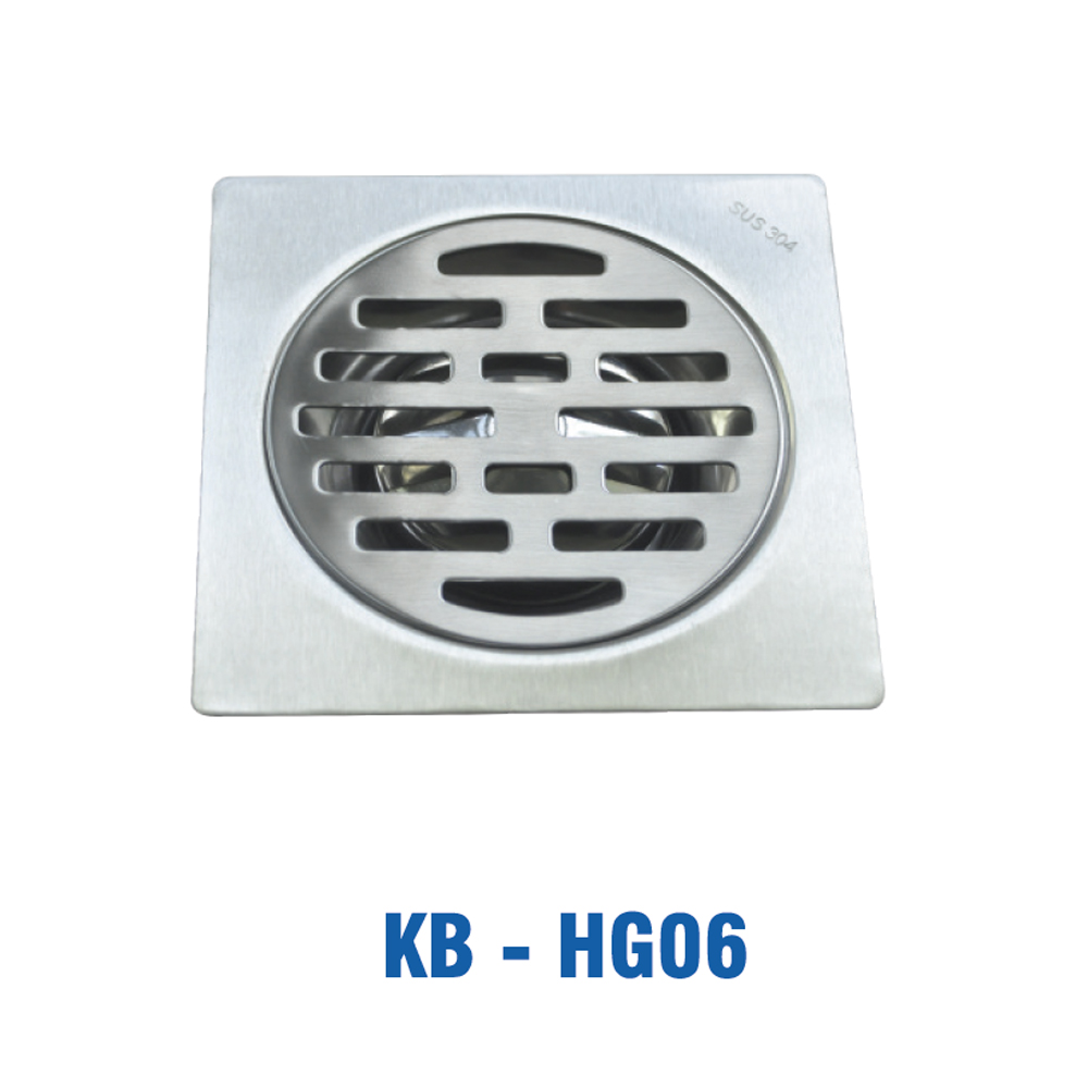 Hố Ga Tròn Inox 304 Dầy, 1T2, Ø 60/90 KIVA KB-HG06