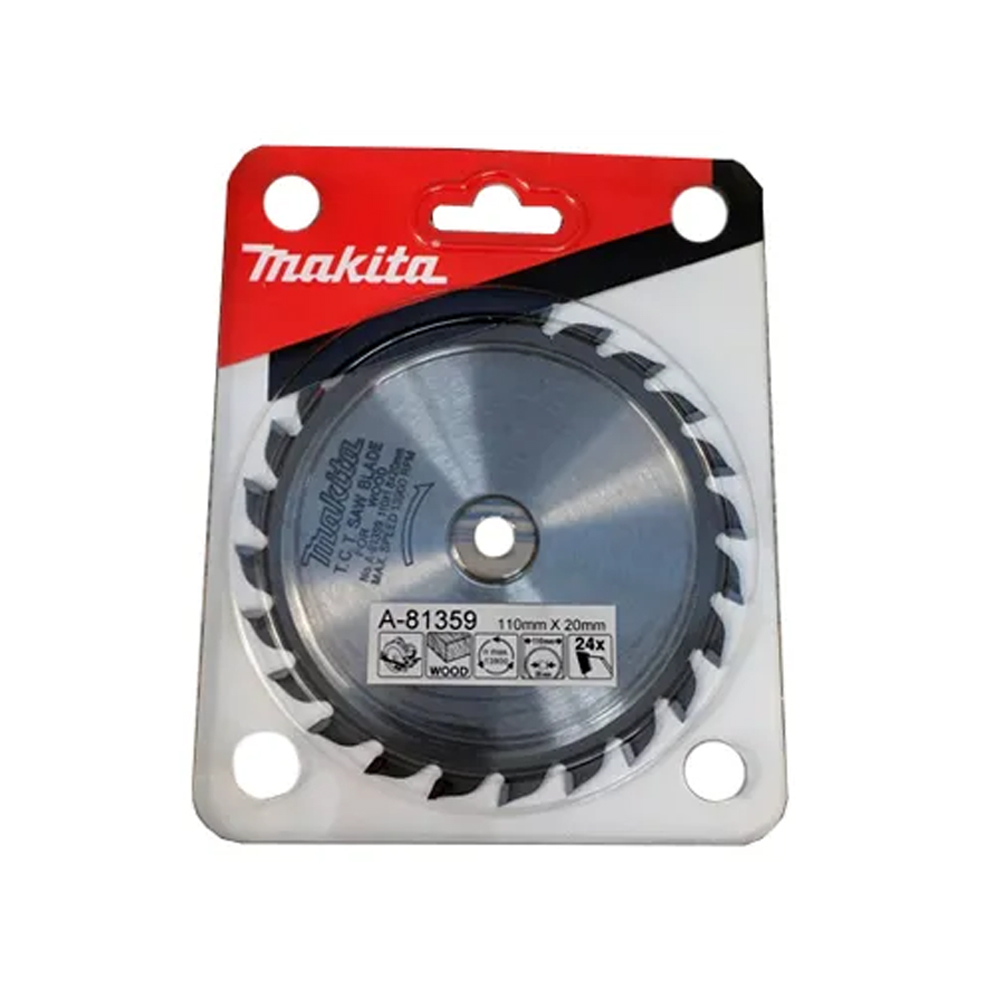 LƯỠI CƯA HỢP KIM 110X20X24T MAKITA A-81359 LƯỠI CƯA HỢP KIM 110X20X24T MAKITA A-81359