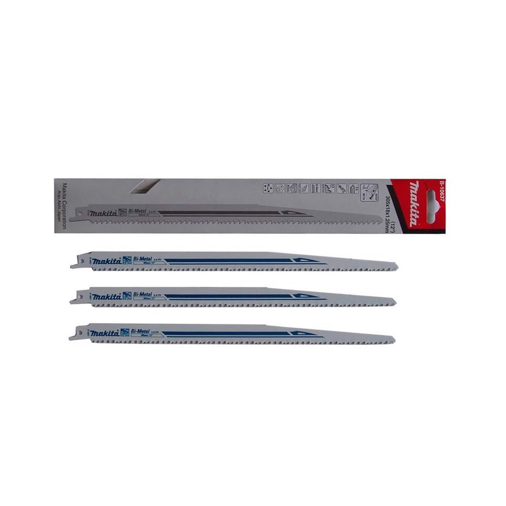 BỘ LƯỠI CƯA KIẾM DÀI 305MM MAKITA B-10637