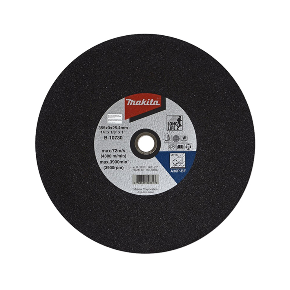 ĐÁ CẮT 355X3X25.4(5CÁI/BỘ) MAKITA B-10730-5