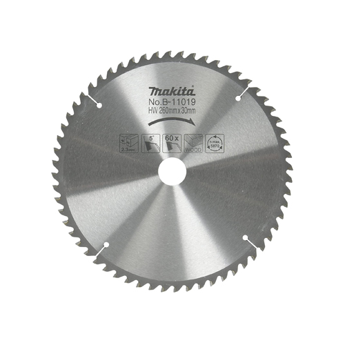 LƯỠI CƯA HỢP KIM 260 MAKITA 792695-0