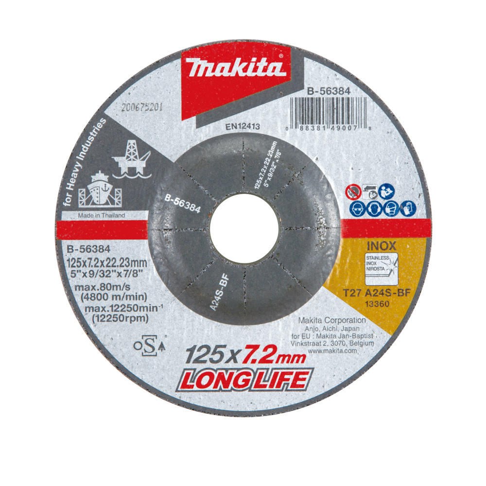 ĐÁ CẮT MỎNG 100X1.0X16 MAKITA B-12201