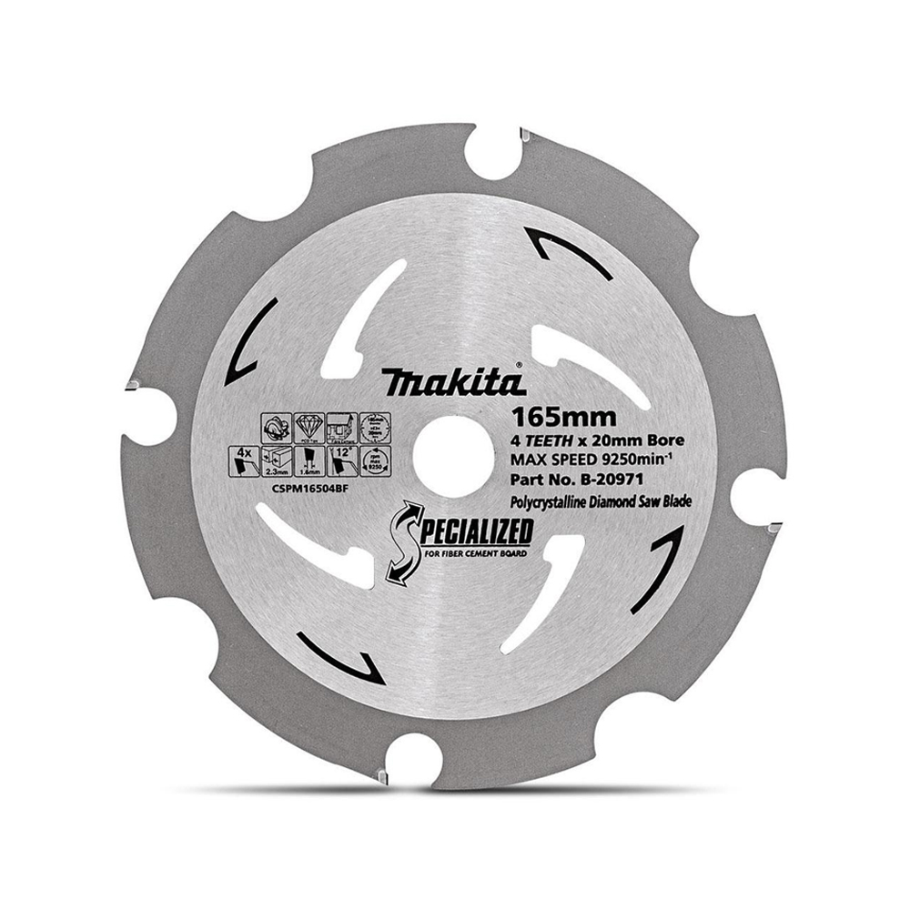 T.C.T LƯỠI CƯA HỢP KIM ĐÁ NHÂN TẠO 165MM20MMX48T MAKITA B-56683