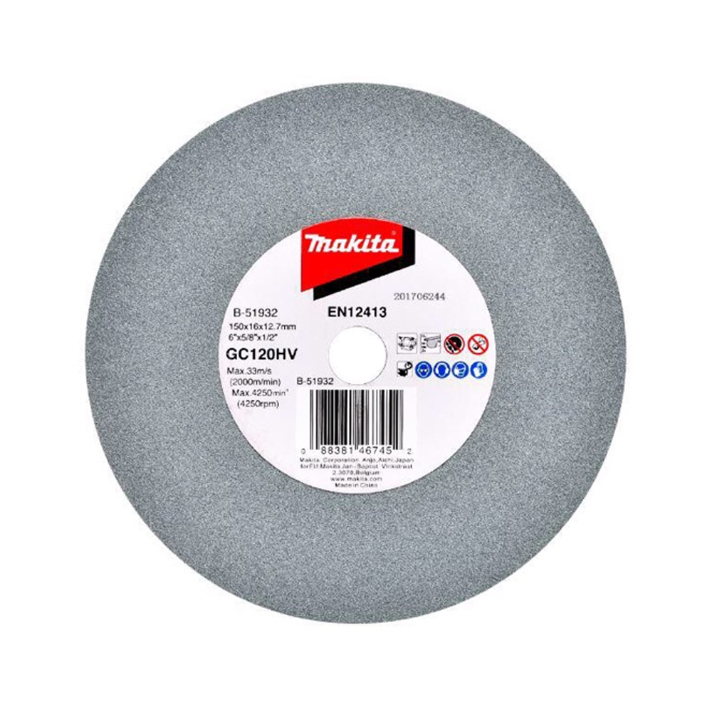 ĐÁ MÀI (150 X 16 X 12.7MM) GC120H MAKITA B-51932