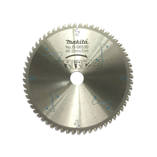 LƯỠI CẮT HỢP KIM CHO NHÔM 165X20X60T MAKITA B-56530 LƯỠI CẮT HỢP KIM CHO NHÔM 165X20X60T MAKITA B-56530
