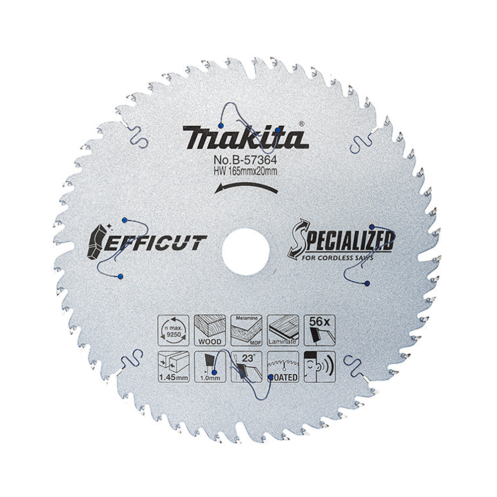 LƯỠI CƯA GỖ EFFICUT 150MMX20MMX25T/DCS551 MAKITA E-06937 LƯỠI CƯA GỖ EFFICUT 150MMX20MMX25T/DCS551 MAKITA E-06937