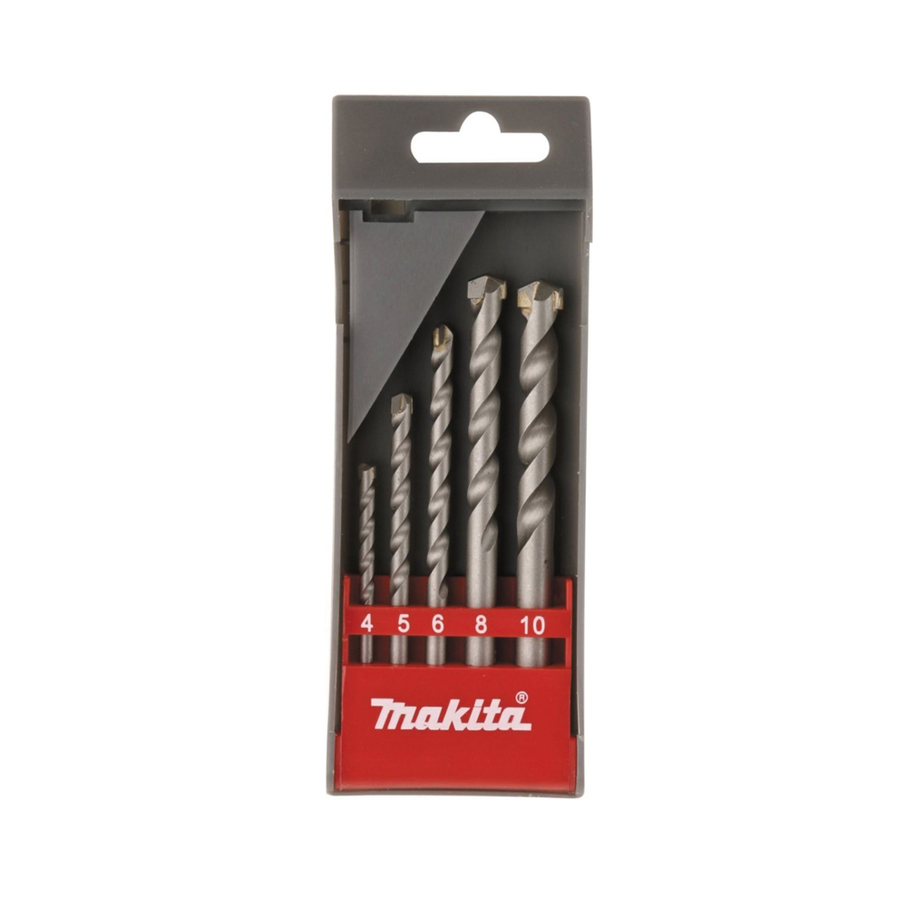 BỘ MŨI KHOAN TƯỜNG CHUÔI THẲNG 5 CÁI /BỘ MAKITA D-20719