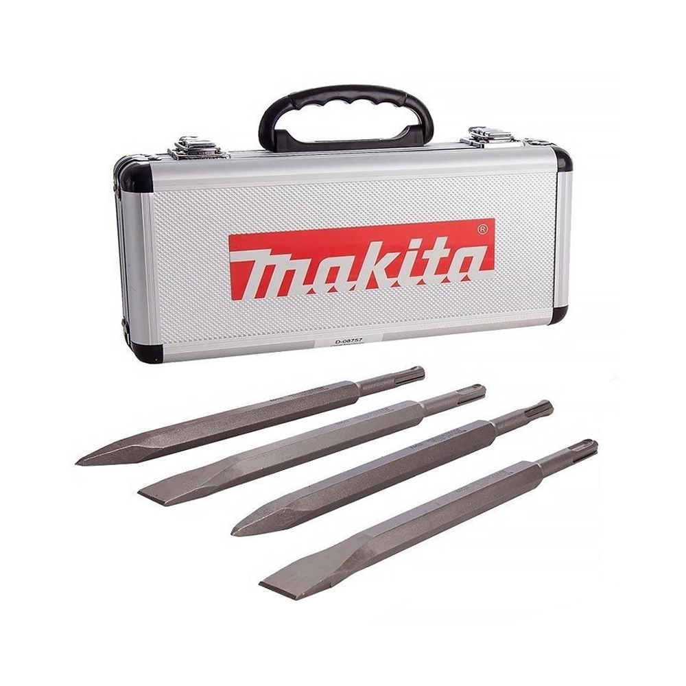 BỘ MŨI ĐỤC DẸP 4 20 x 250MM CÁI/BỘ MAKITA D-08757