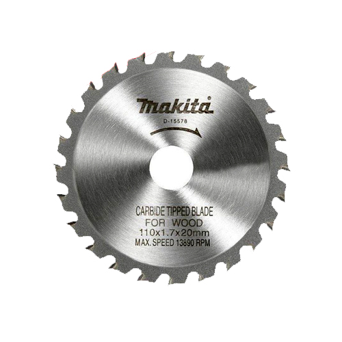 LƯỠI CƯA HỢP KIM 110MMX20MMX24T MAKITA D-15578 LƯỠI CƯA HỢP KIM 110MMX20MMX24T MAKITA D-15578