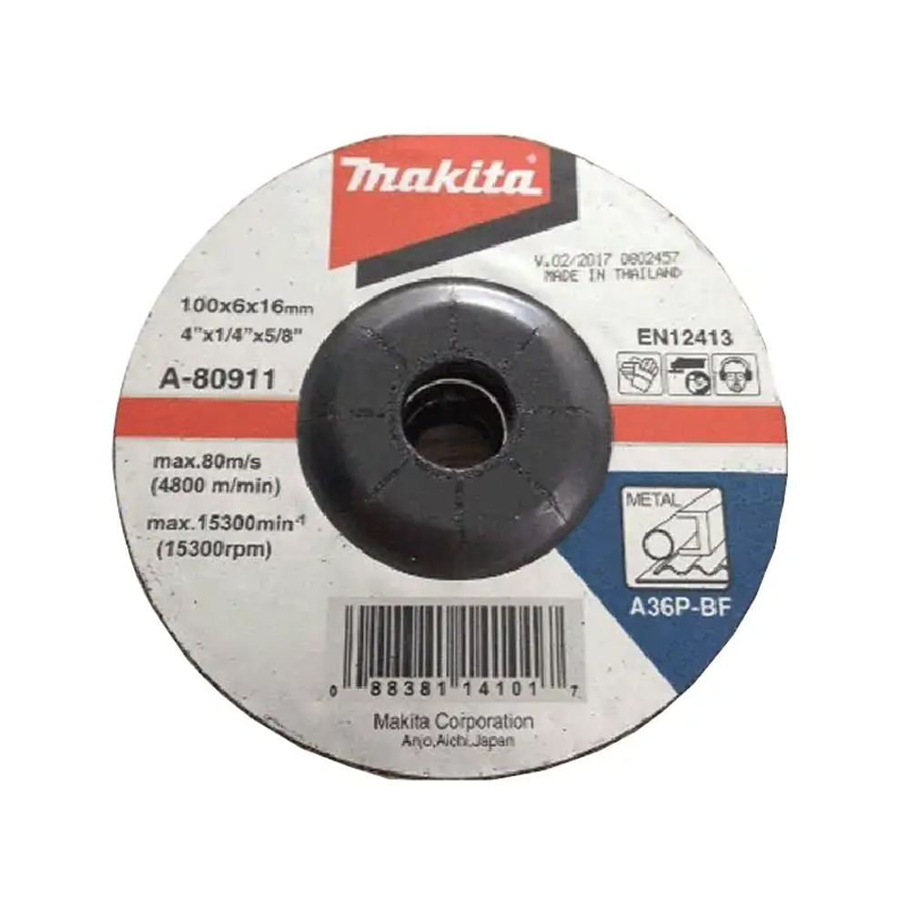 ĐÁ MÀI C24R CHO KIM LOẠI (230 X 6 X 22.23MM) MAKITA D-18546