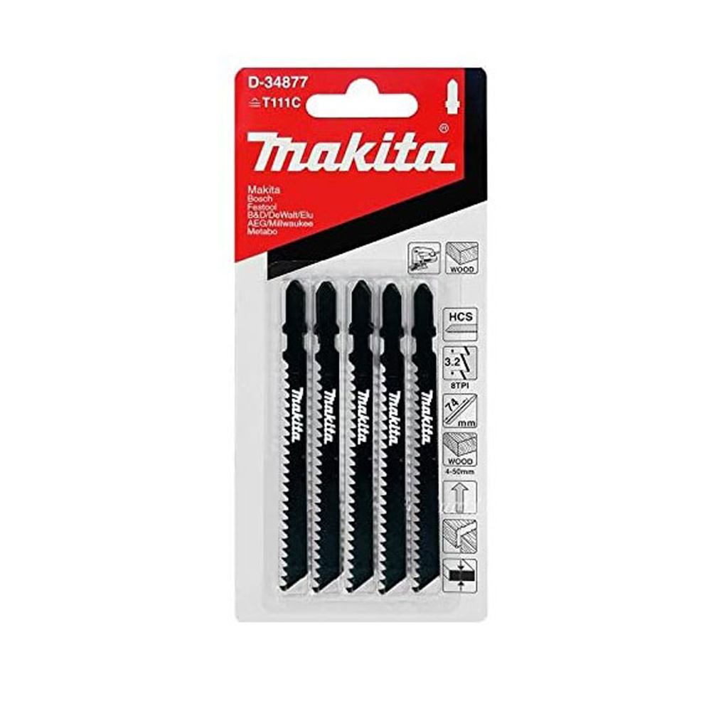 LƯỠI CƯA LỌNG GỖ/CƠ BẢN(5 CÁI/BỘ) MAKITA D-34877