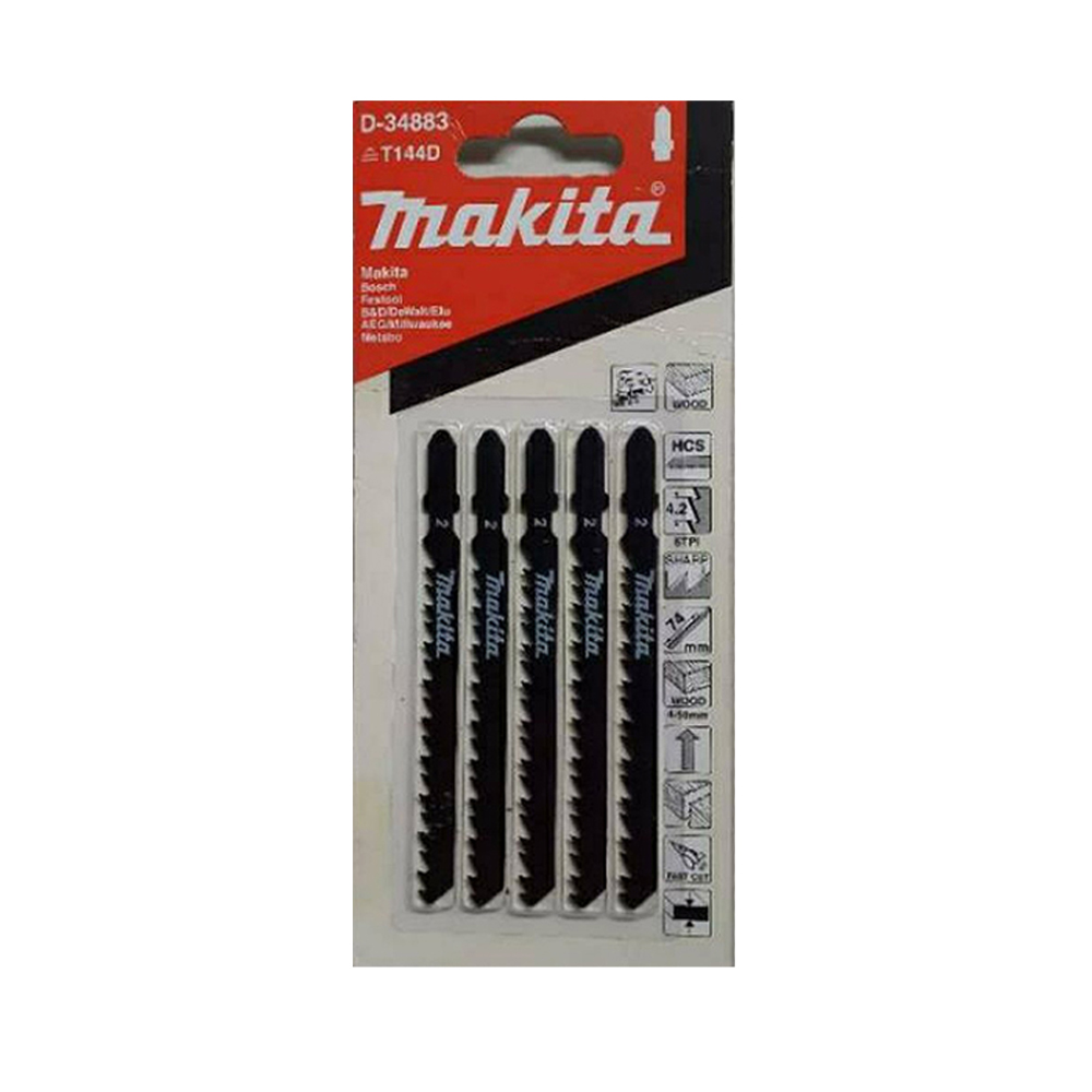 LƯỠI CƯA LỌNG GỖ/NHANH(5 CÁI/BỘ) MAKITA D-34883