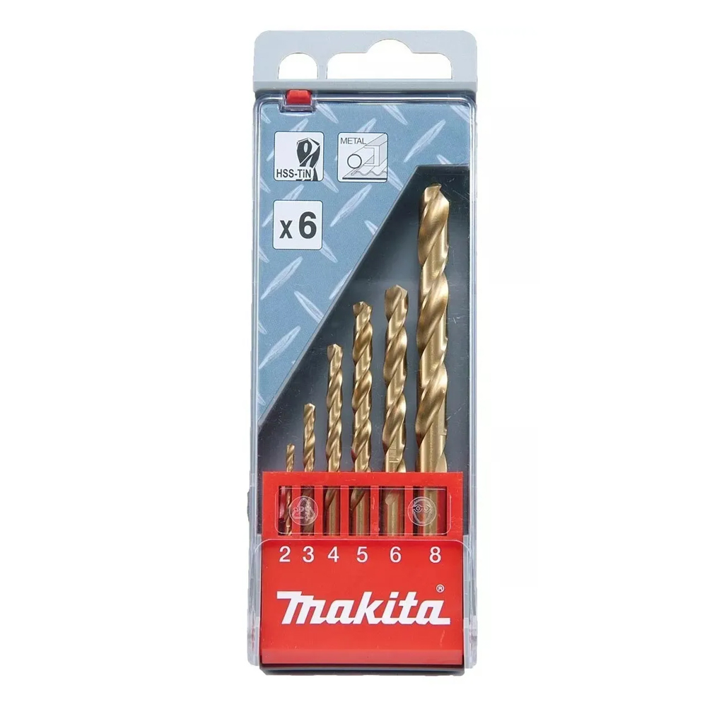 BỘ MŨI KHOAN KIM LOẠI HSS-TIN(13CÁI) MAKITA D-43577