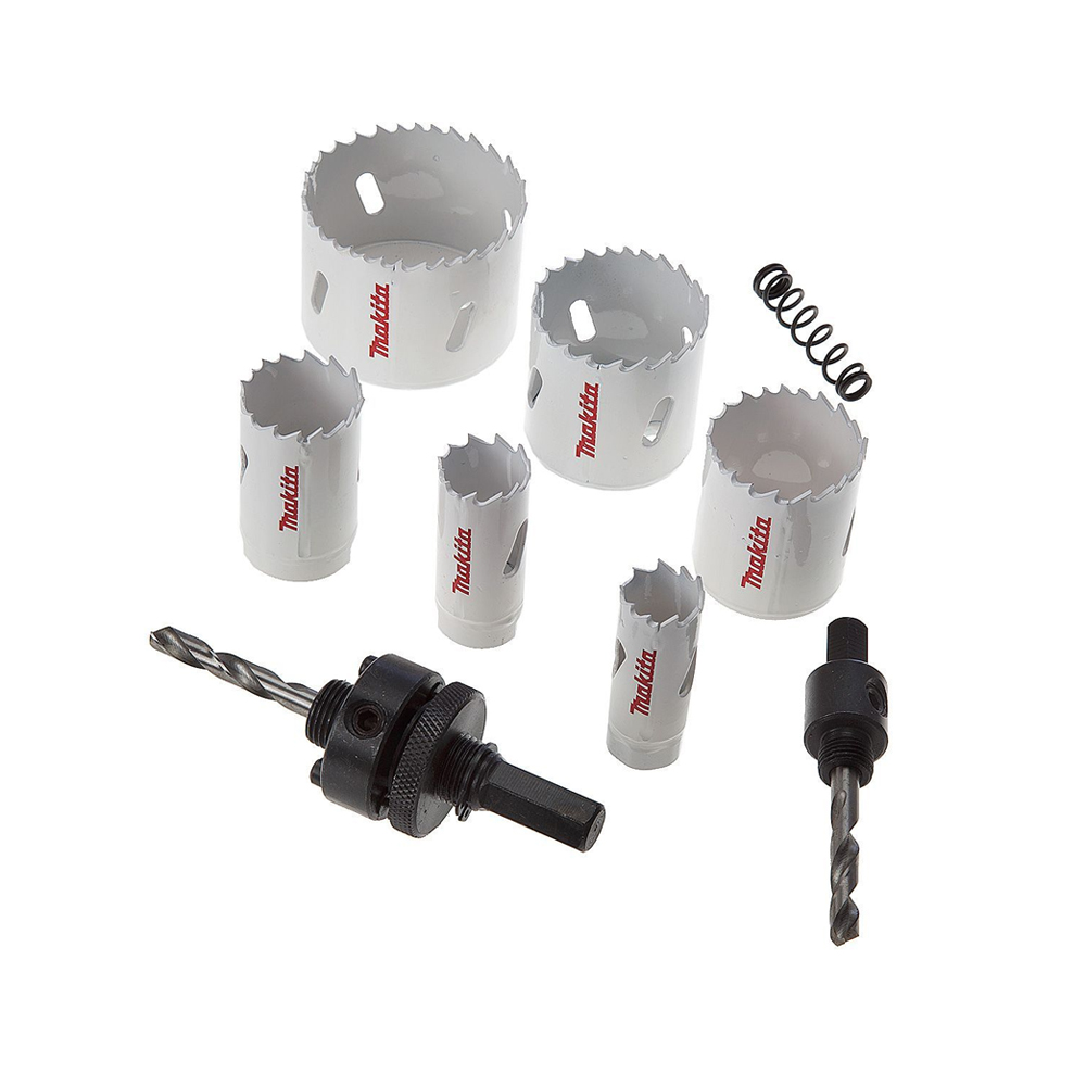 BỘ MŨI KHOÉT 6 CÁI/BỘ 19,22,29,38,44,57MM MAKITA D-47117