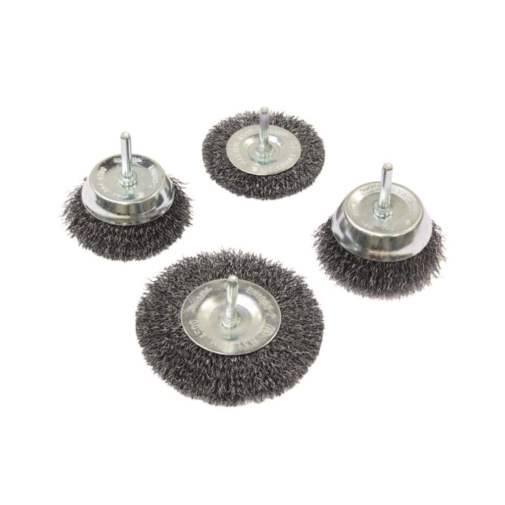 CHỔI ĐÁNH SỢI KIM LOẠI CHUÔI 6MM CHO MÁYKHOAN MAKITA D-65729