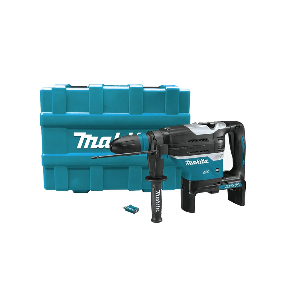 MÁY KHOAN ĐỘNG LỰC DÙNG PIN(CHUÔI GÀI SDS-MAX/40MM/AWS/BL)(18Vx2) MAKITA DHR400ZKUN