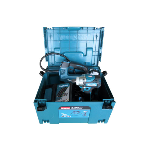 BỘ SẢN PHẨM(DMP180+DTW300+BL1850B*2+DC18RC+197941-0+THÙNG MAKPAC)(18V) MAKITA DLX2424JX1