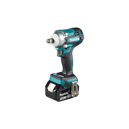 MÁY SIẾT BU LÔNG DÙNG PIN(BỘ ĐẦU TUÝP)(12.7MM/DÂY ĐEO/BL)(18V) MAKITA DTW300FJX4