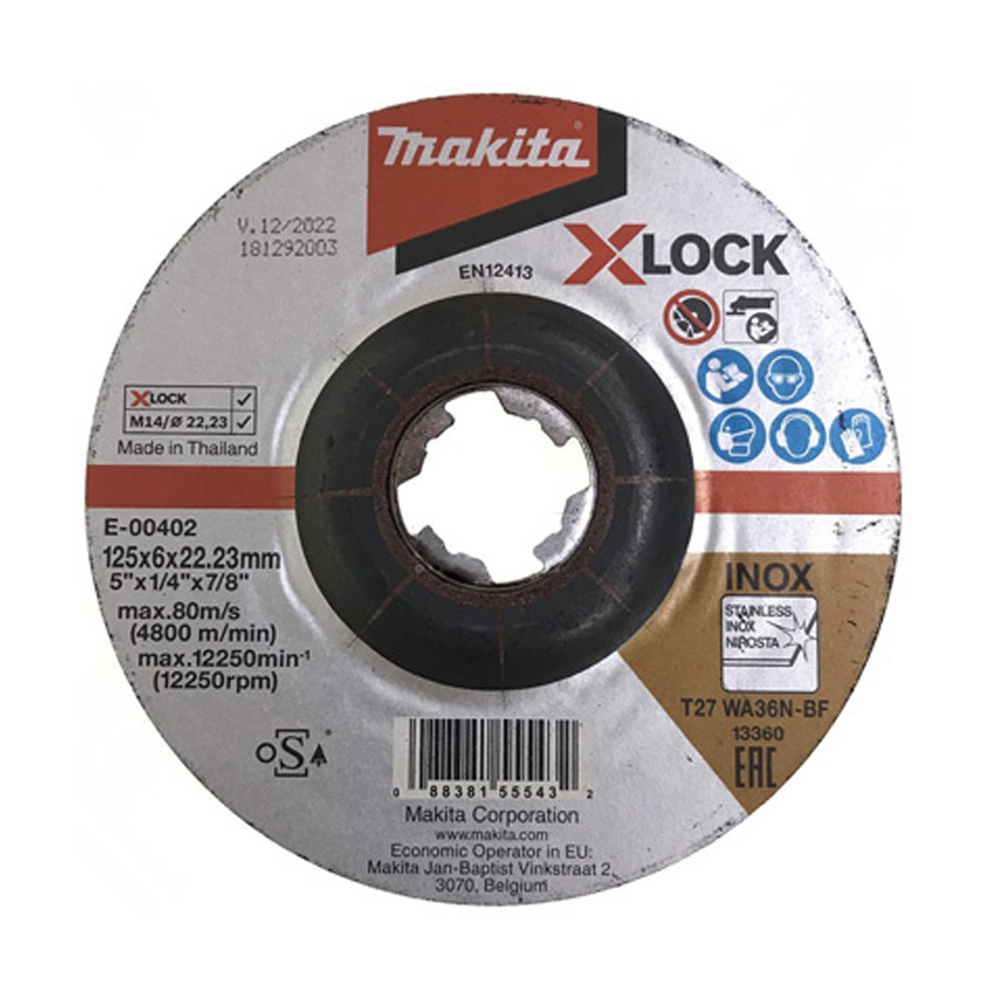 ĐÁ CẮT(X-LOCK 100X1.2X22.23/A60T) MAKITA E-00505