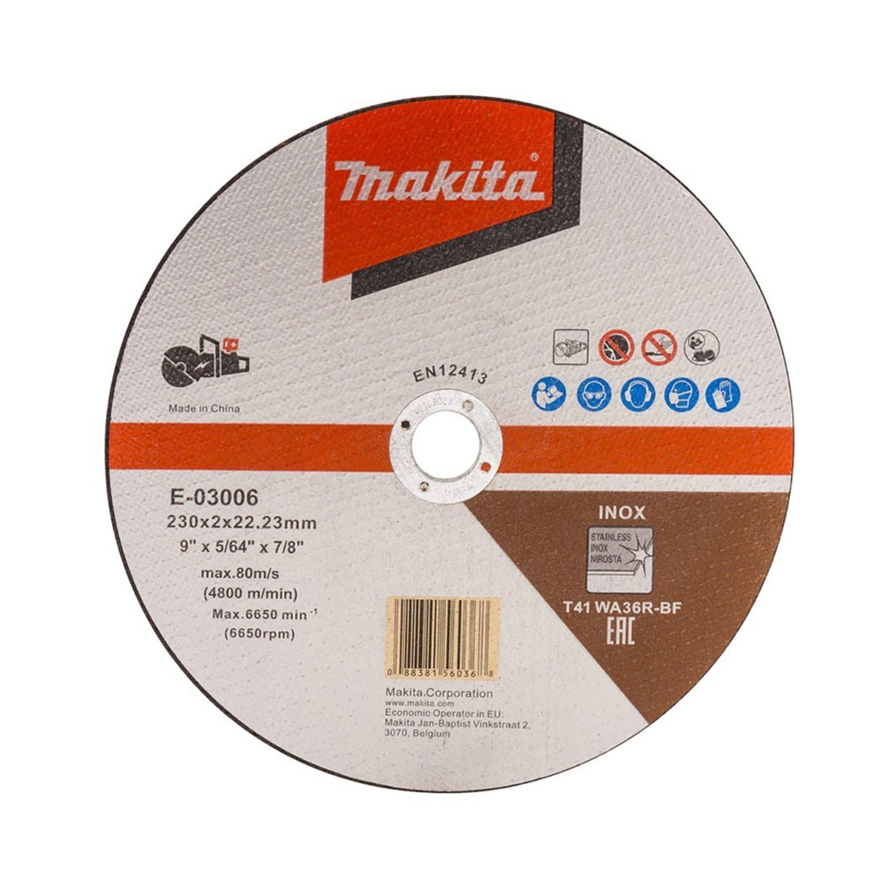 ĐÁ CẮT MỎNG180X1.6X22 MAKITA B-12267