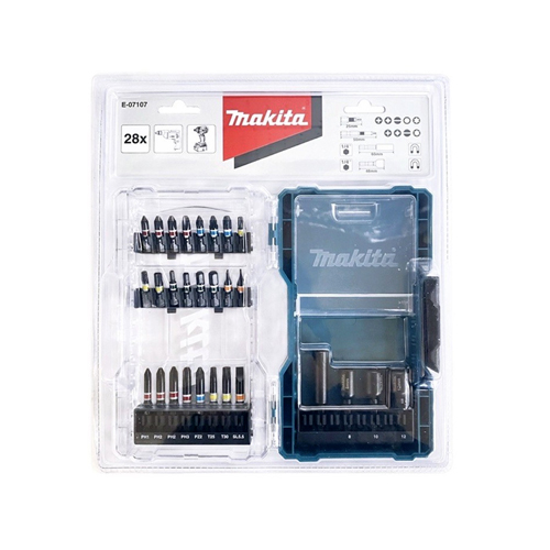 BỘ MŨI VÍT(28 CÁI) MAKITA E-07107