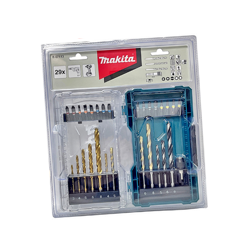 BỘ MŨI KHOAN VÀ MŨI VÍT(29 CÁI) MAKITA E-07113