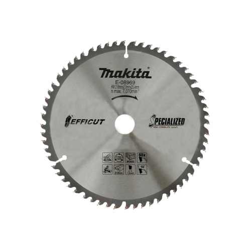 LƯỠI CƯA T.C.T EFFICUT 216MM X 25.4MM X60T MAKITA E-08969