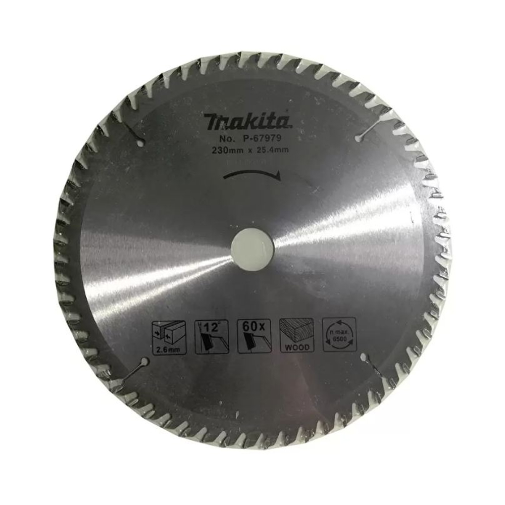 LƯỠI CƯA HỢP KIM 230MMX25.4MMX60T MAKITA P-67979