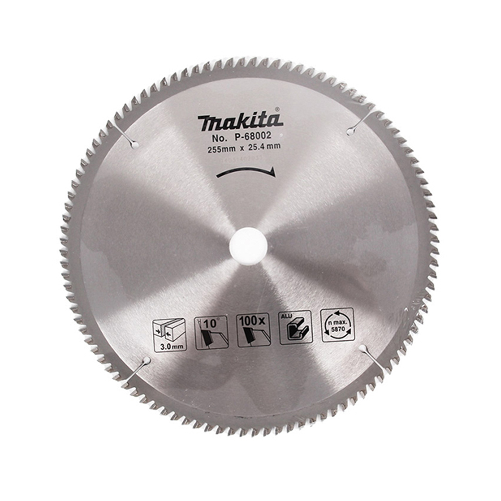 LƯỠI CƯA HỢP KIM 255MMX25.4MMX100T MAKITA P-68002
