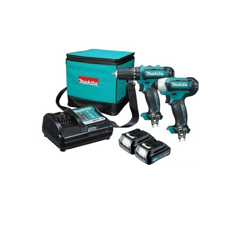 BỘ SẢN PHẨM(HP333D+TD110D+BL1016*2+DC10SB+TÚI XÁCH)(12V MAX) MAKITA CLX228S