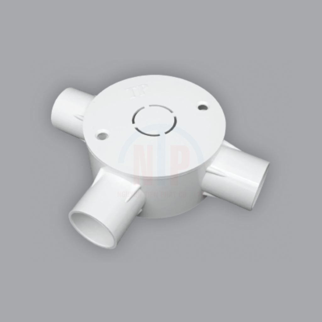 Hộp tròn 3 đường, ống 16mm HT16-3