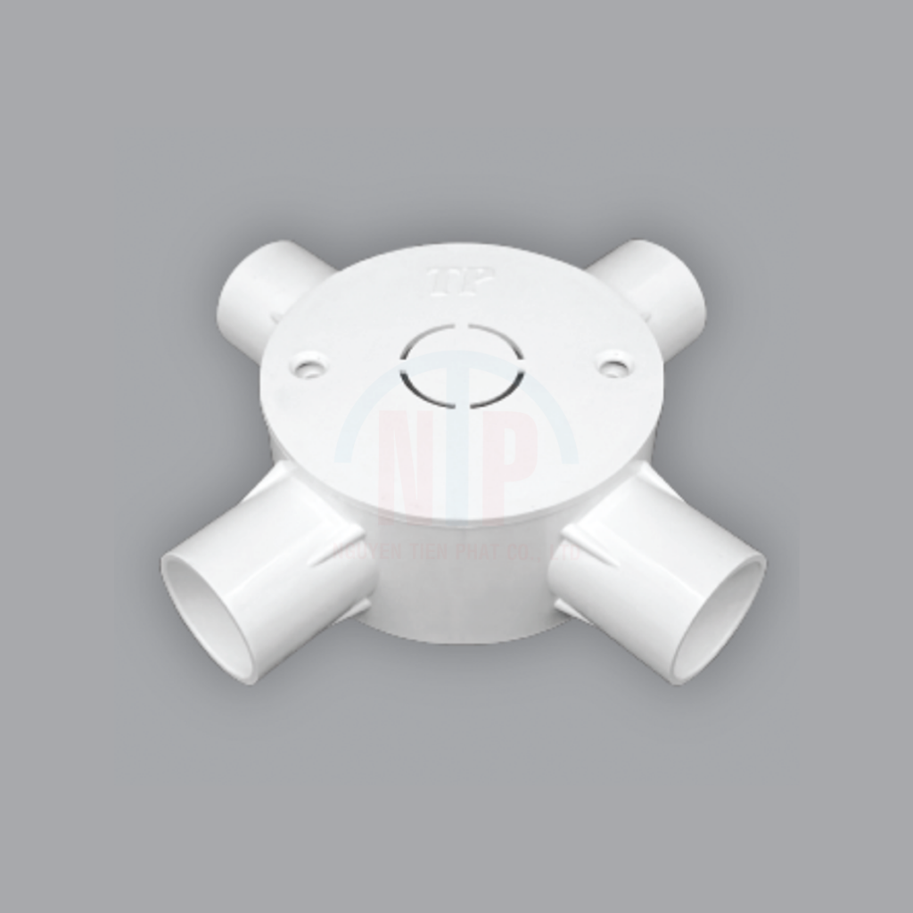 Hộp tròn 4 đường, ống 16mm HT16-4