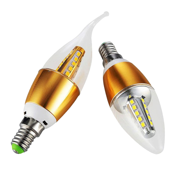 Bóng led Nến đuôi E14,  BL06 Ánh sáng Trắng