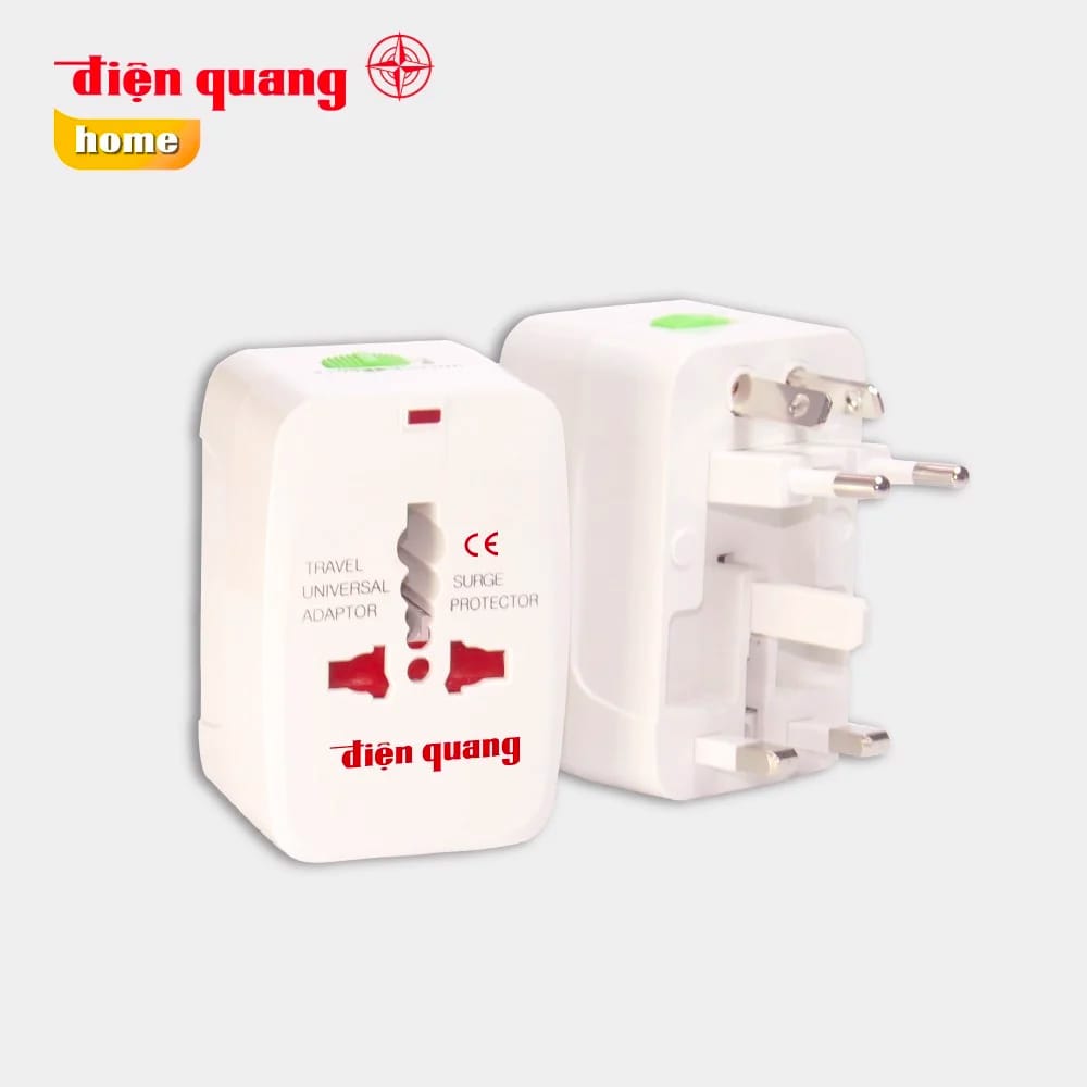 Ổ cắm du lịch đang năng điện quang ESK TV01