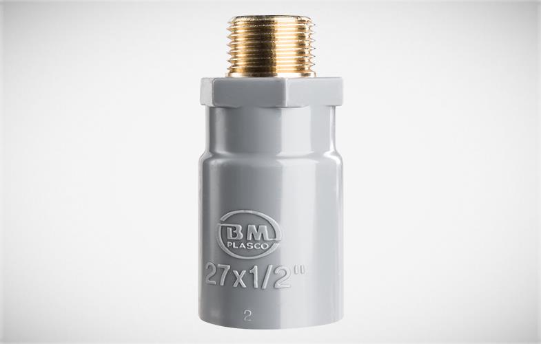 Nối Ren Ngoài Bình Minh 21mm (đồng thau)