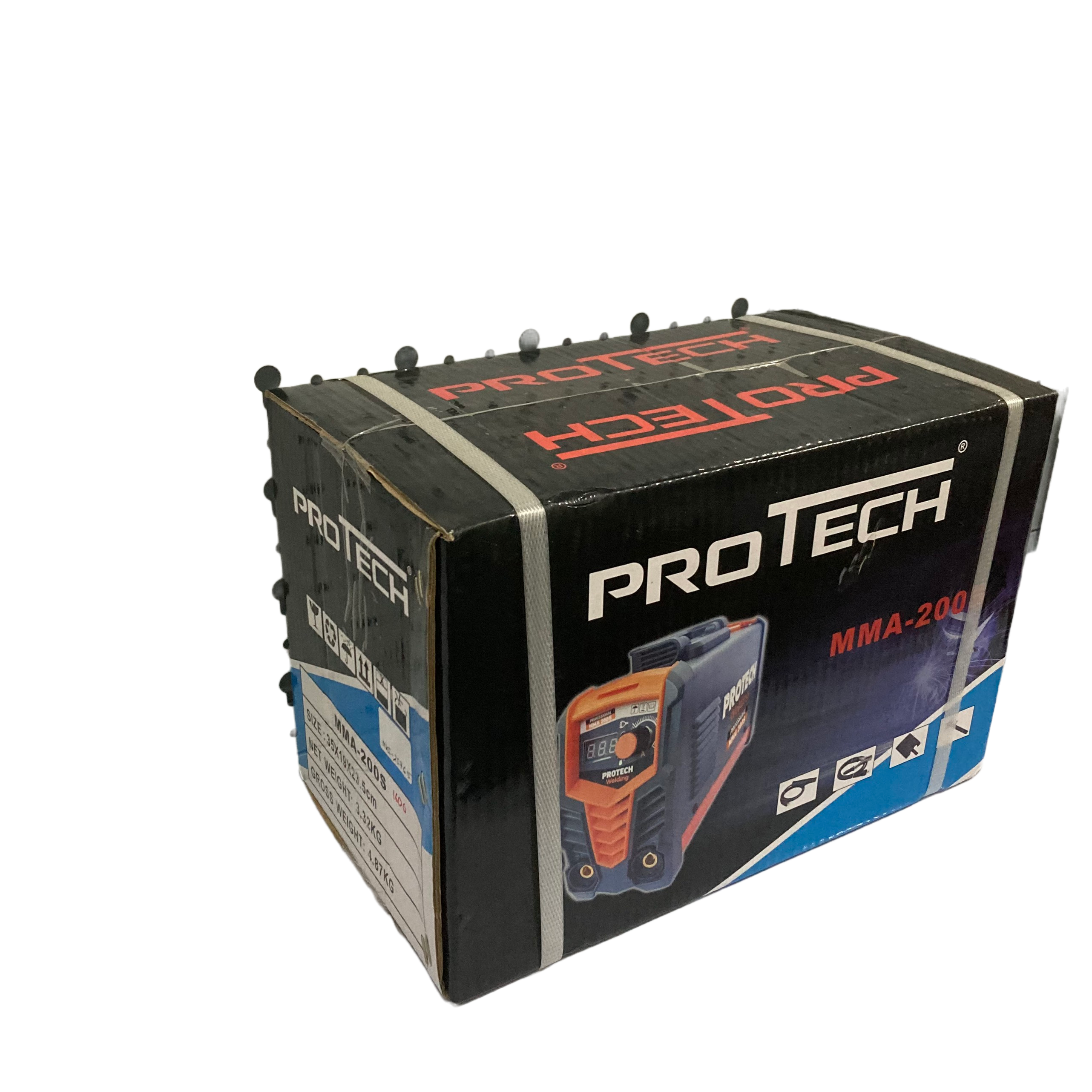 Máy hàn que mini PROTECH MMA-200S (ĐỎ) NKI-25765