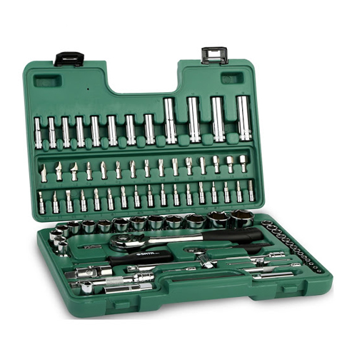 Bộ đầu tuýp 86 chi tiết 1/4in & 1/2in  SATA 9013