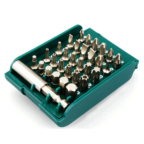 Bộ mũi văn vít đa năng 31 chi tiết 1/4in
Dành cho máy khoan, máy vặn vít SATA 9332