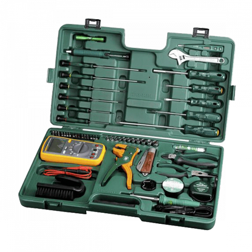 Bộ dụng cụ sửa điện chuyên nghiệp 53 chi tiết SATA 9535