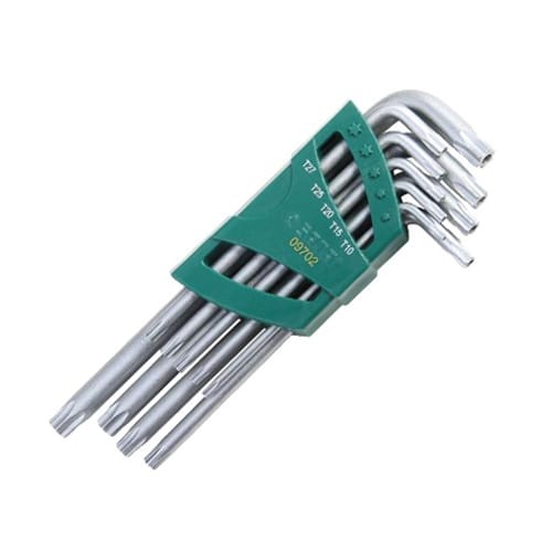 Bộ lục giác sao loại dài, 9 chi tiết SATA 9702