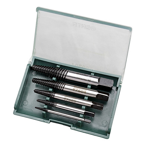 Bộ tarô nhổ ốc gãy 5 chi tiết độ cứng đạt chuẩn HRC58-60 SATA 9704