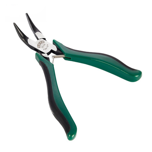 Kềm mũi cong 5in/125mm
Chất liệu: thép crom-niken SATA 70613A