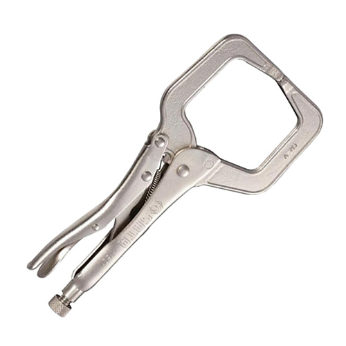 Kềm bấm chết chữ C mỏ kẹp hàn 11in/275mm
Chất liệu: thép crom, thân mạ niken chống gỉ, ăn mòn SATA 71601