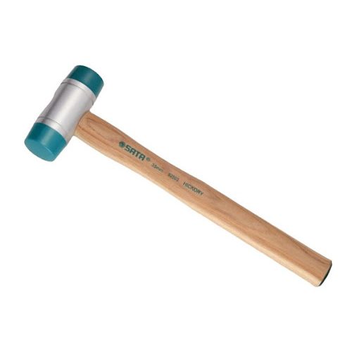 Búa nhựa cán gỗ 22mm/160g
Đầu búa bằng hợp kim nhôm có thể thay thế Tay cầm bằng gỗ HICKORY bền SATA 92501