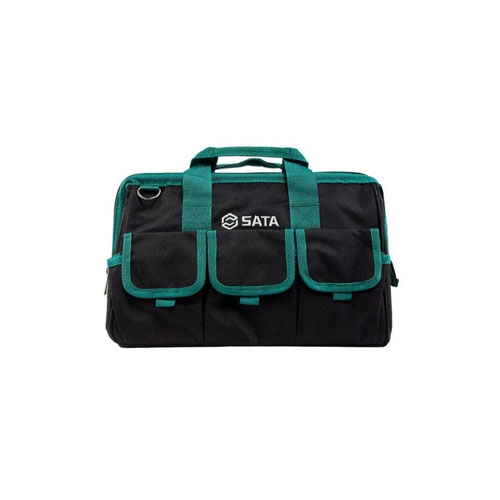 Túi đựng đồ nghề cao cấp 17in
Chất liệu: vải polyester, chống thấm, chịu tải lớn Kích thước: 440 x 300 x 330mm SATA 95184