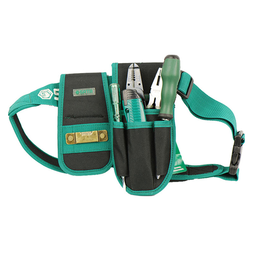 Túi đeo chứa dụng cụ cao cấp 4 ngănChất liệu: vải polyester, chống thấm, chịu tải lớn SATA 95211
