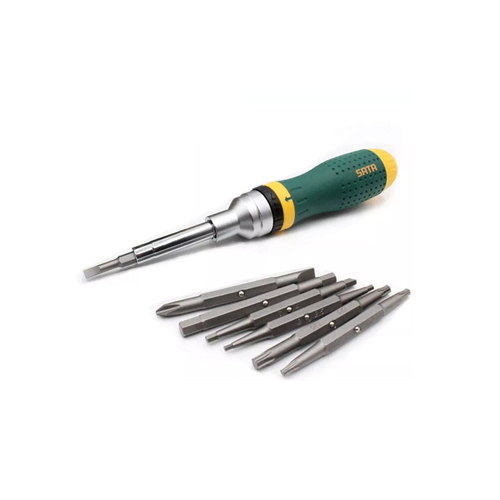 Bộ tuốt nơ vít sửa chữa đa năng 19 trong 1
Chất liệu: mũi vít bằng thép S2 mạ crom, có từ SATA 9350