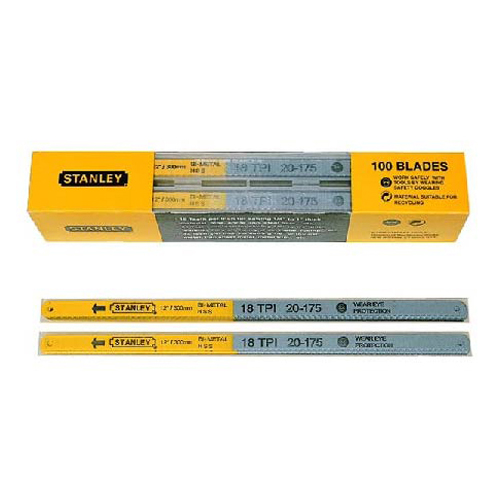 Lưỡi cưa thẳng BI-METAL 12″-300mm 24T (Hộp 100 lưỡi)Stanley 20-176