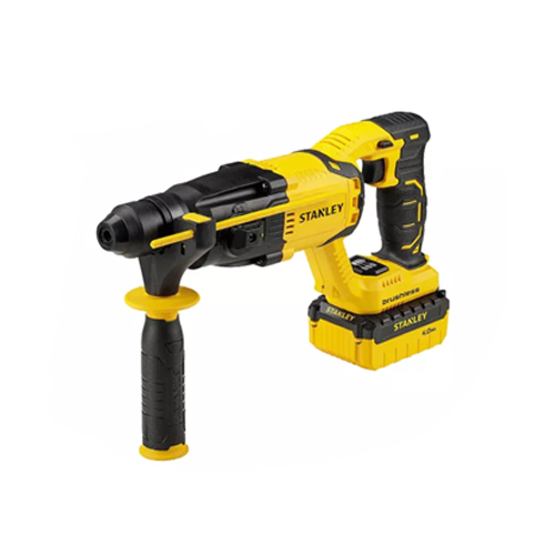 Máy khoan cầm tay 18V/BL-3 chức năng Stanley SBR20M1K Máy, sạc, 1pin*4Ah Vali