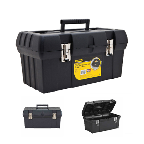 Hộp dụng cụ (nhựa) 24″/(602x292x284mm) khóa sắt StanleySTST24113